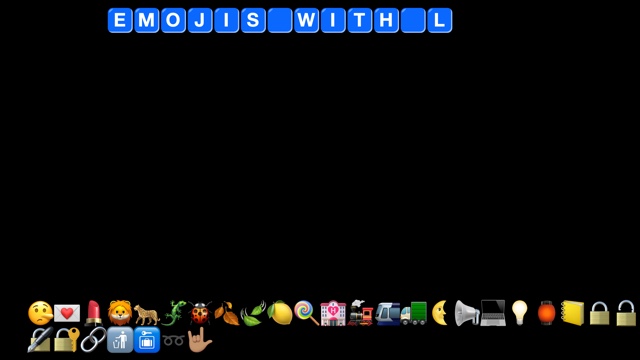 Emoji Saver Screenshot Effect 'Alphabet'
